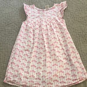 Rikshaw Design Pink Palm Tree Dress Size 6